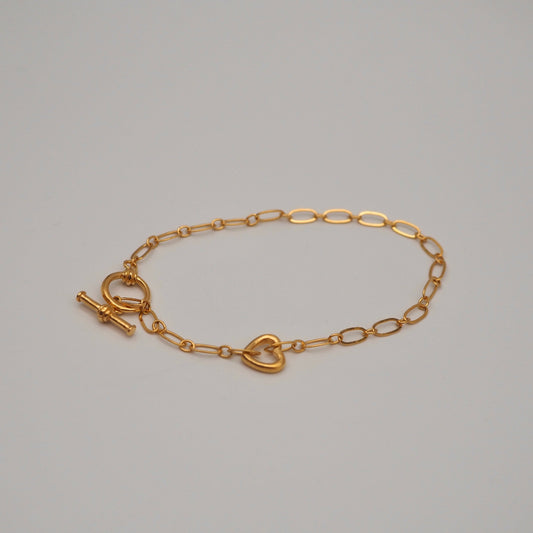 heart K bracelet