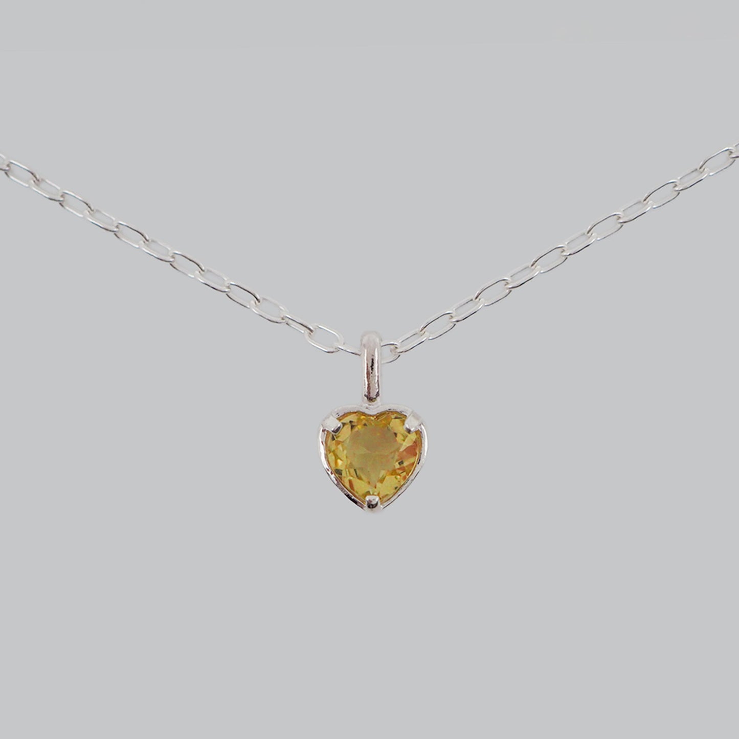 heart S necklace