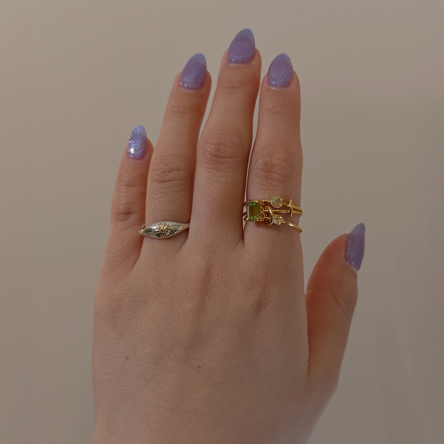 triple mygem ring