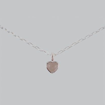heart S necklace