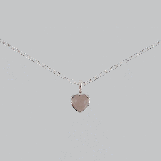 heart S necklace