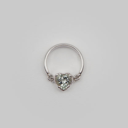 heart L ring