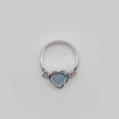 heart L ring