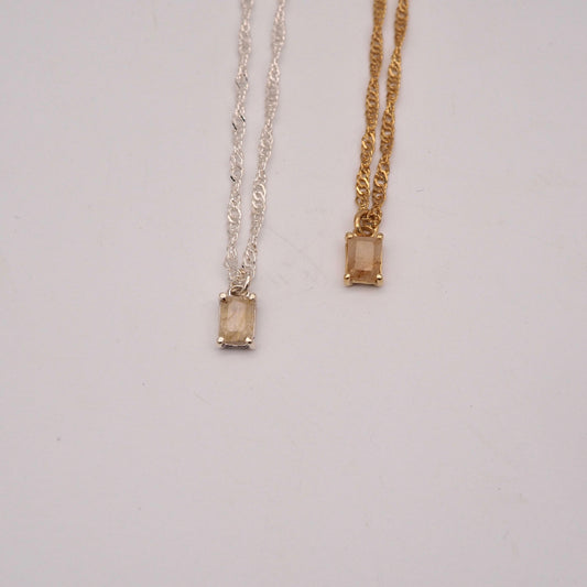 Q emerald necklace
