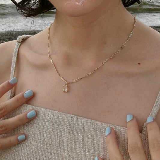 Q emerald necklace