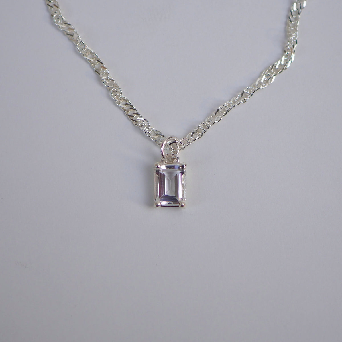 Q emerald necklace