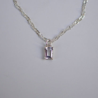 Q emerald necklace