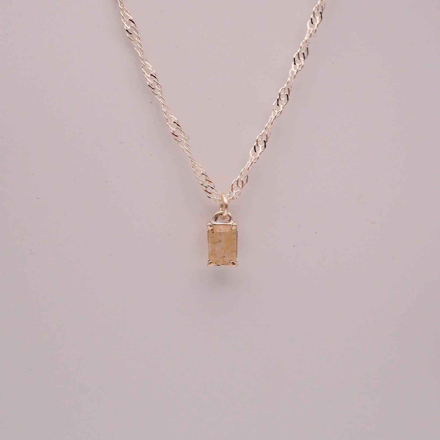Q emerald necklace