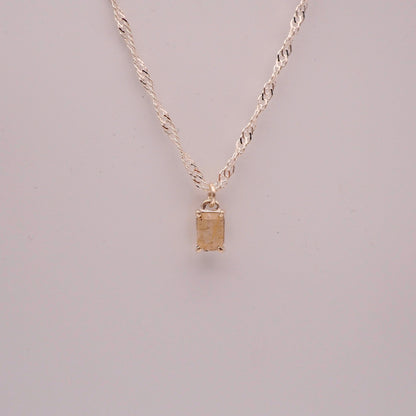 Q emerald necklace