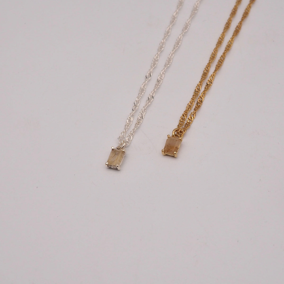 Q emerald necklace