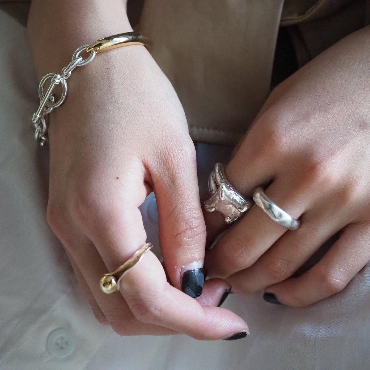 bangle with chain 4.5S