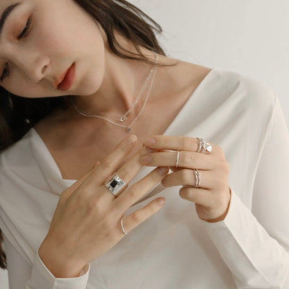 double 2RH ring