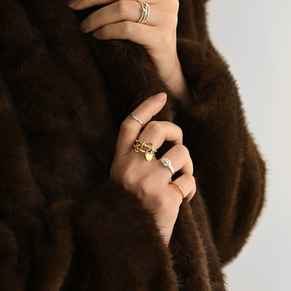 double 2RH ring