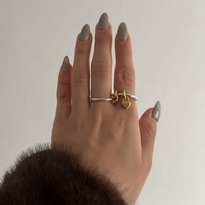 double 2RH ring