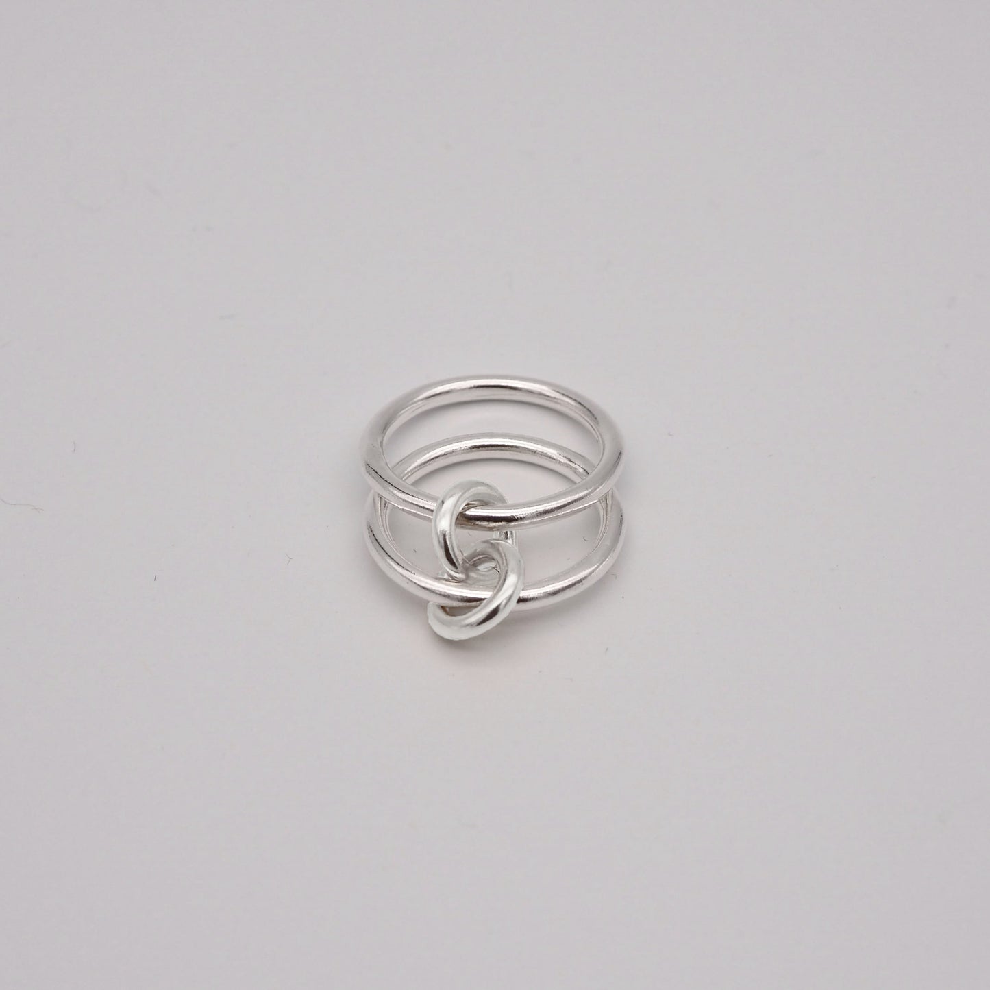 double2Rring Silver color