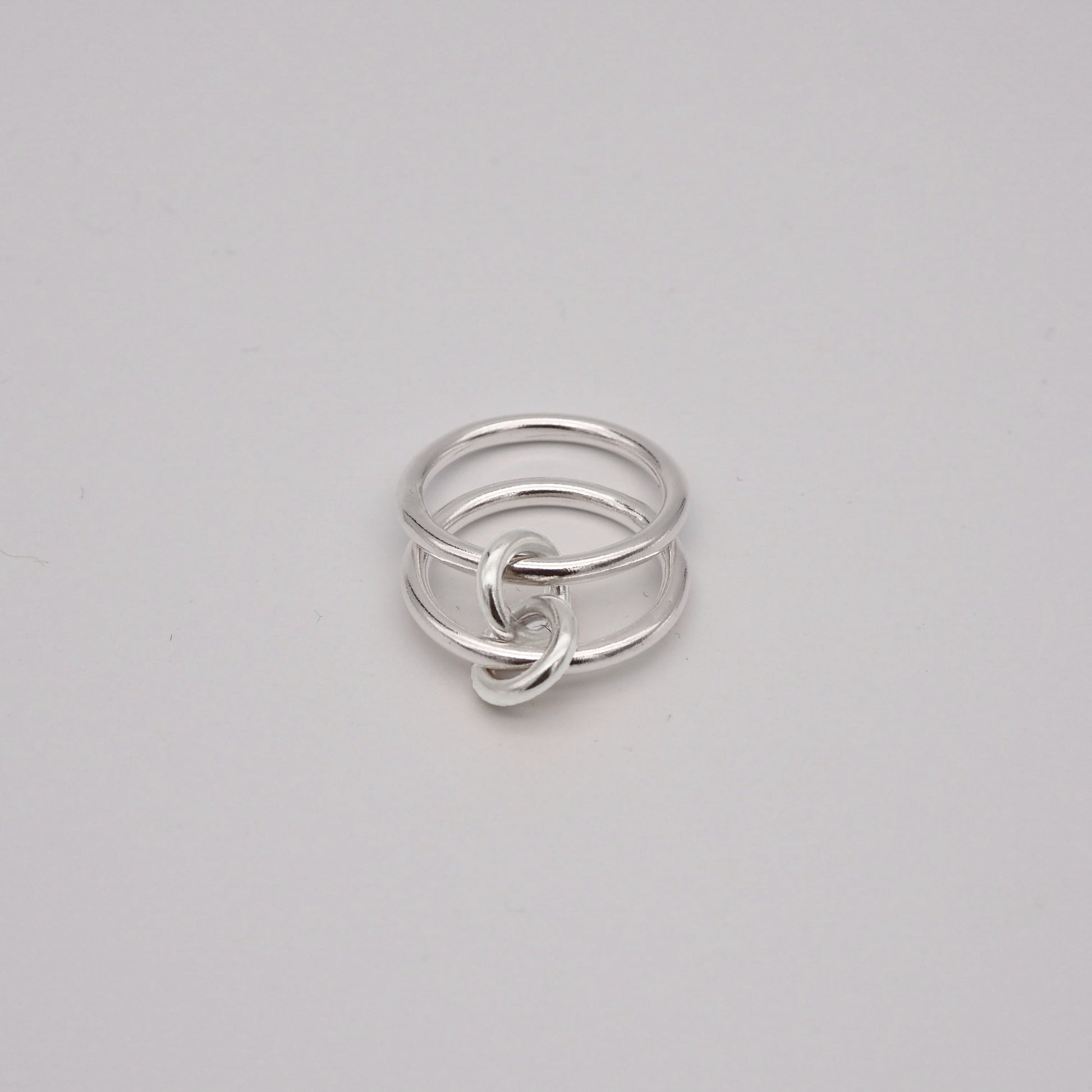 double2Rring Silver color