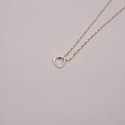 heart K necklace