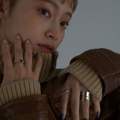 heart L ring
