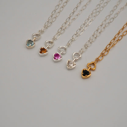heart ss necklace