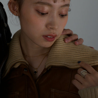 heart S necklace