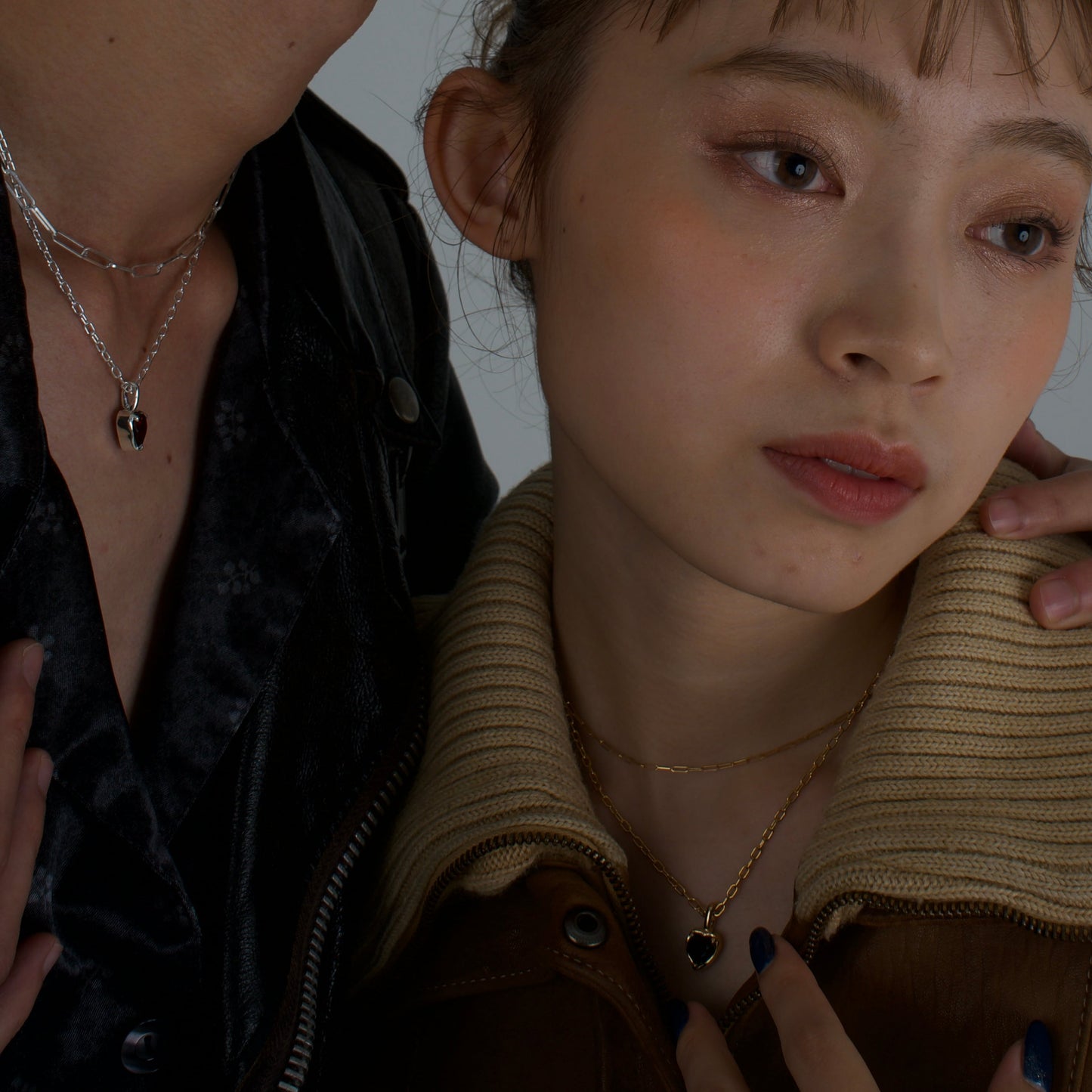 heart S necklace