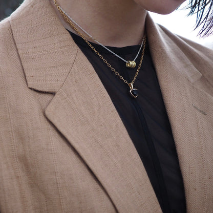 heart S necklace
