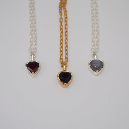 heart S necklace