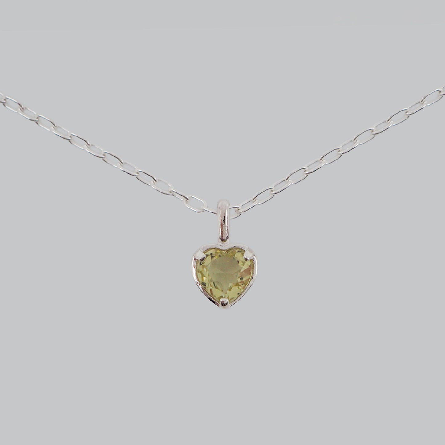 heart S necklace