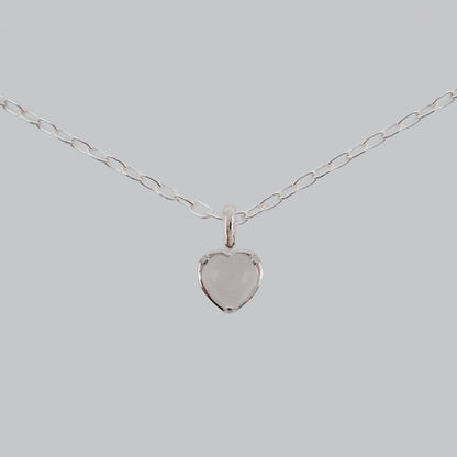 heart S necklace