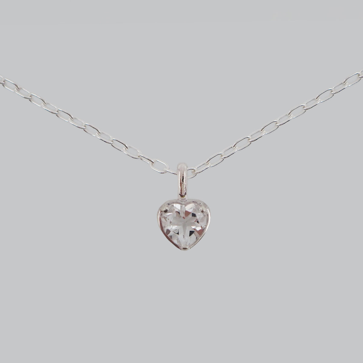 heart S necklace