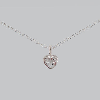 heart S necklace