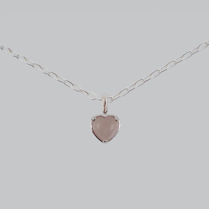 heart S necklace