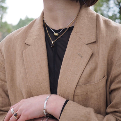 heart S necklace