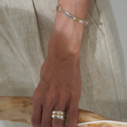 Initial Plain Bracelet