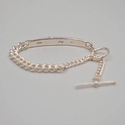 Initial Plain Bracelet