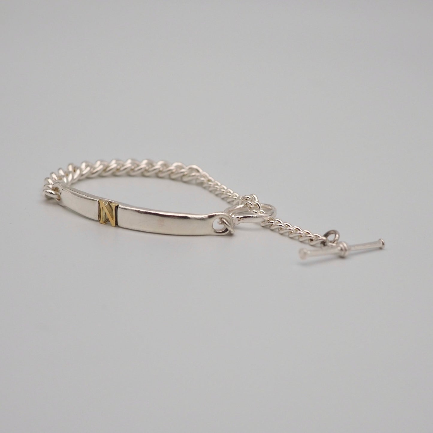 Initial Plain Bracelet