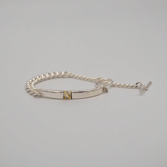 Initial Plain Bracelet