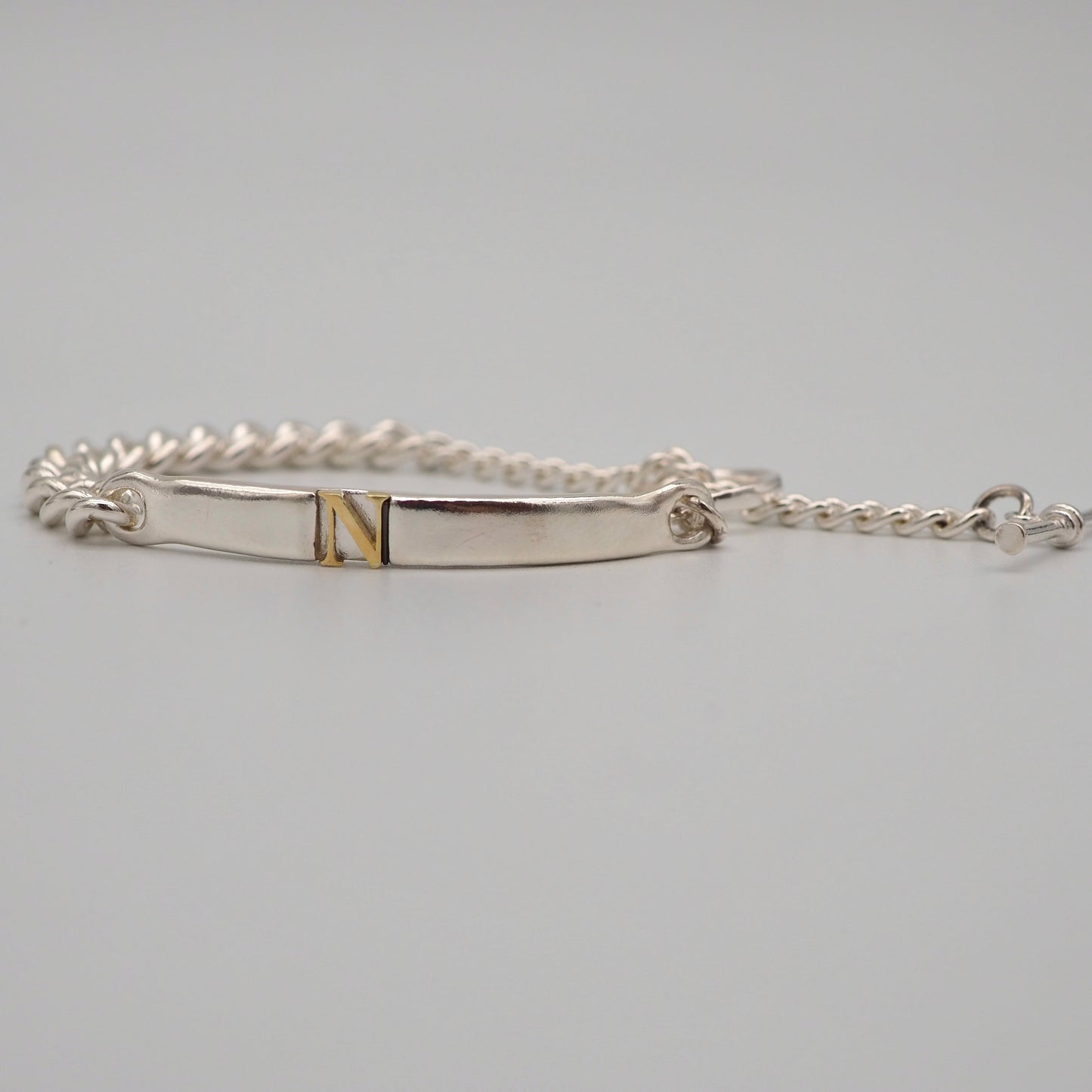Initial Plain Bracelet