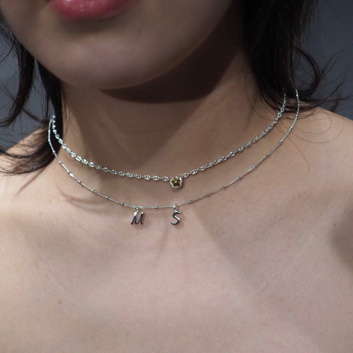 initial t necklace