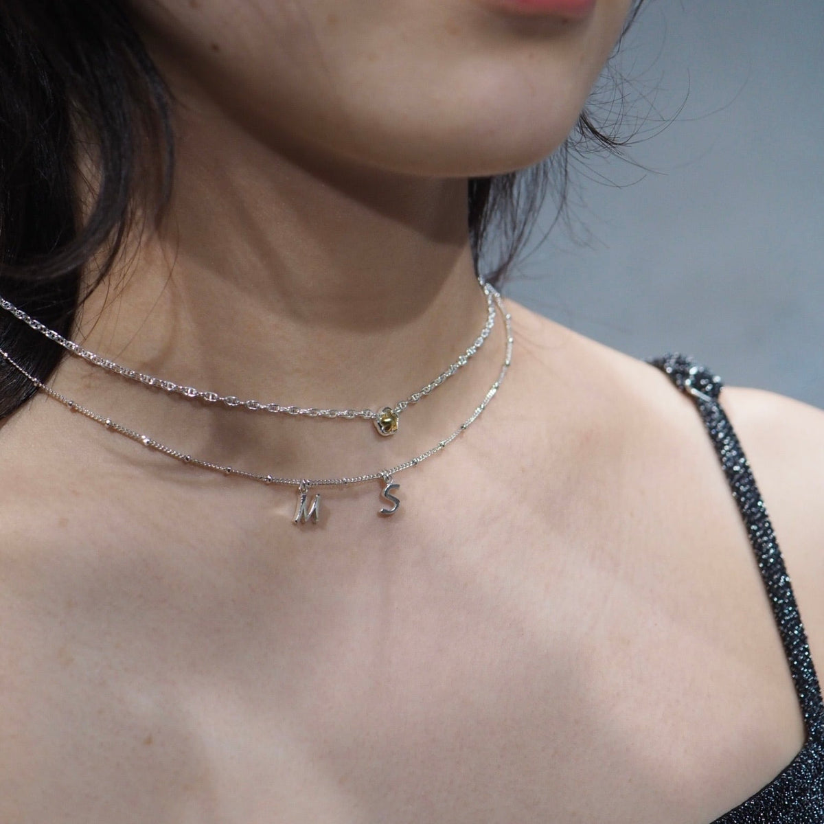initial t necklace