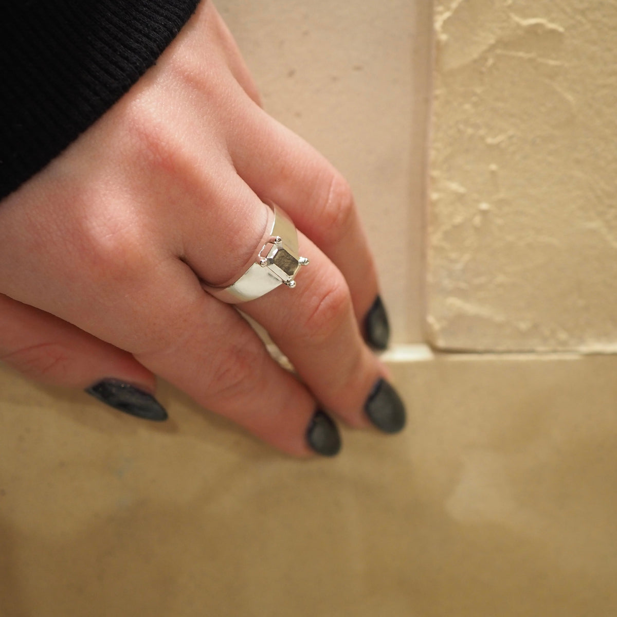 m emerald ring