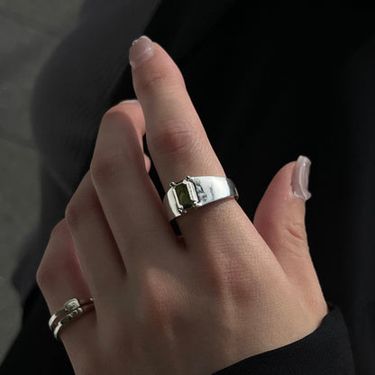 m emerald ring