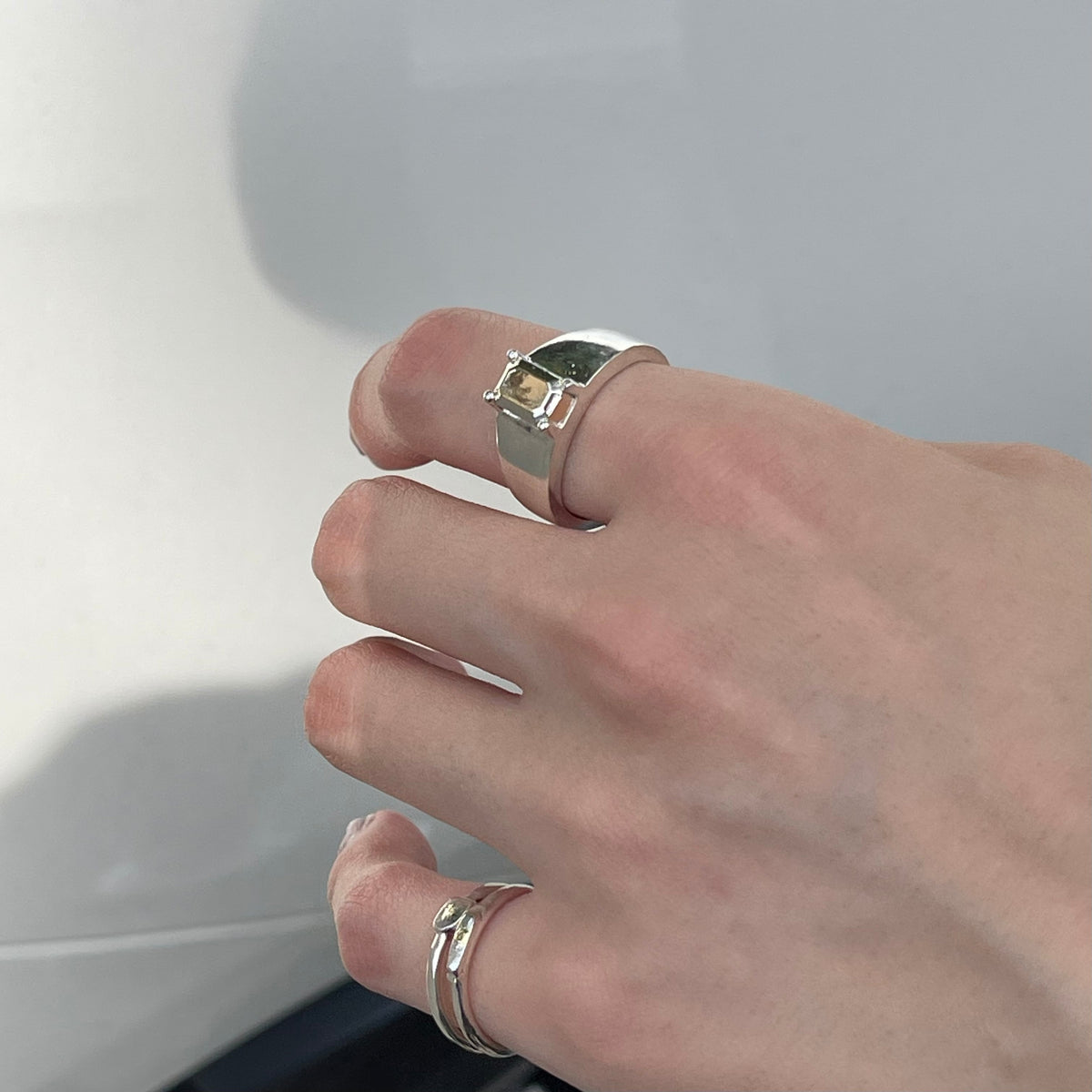 m emerald ring