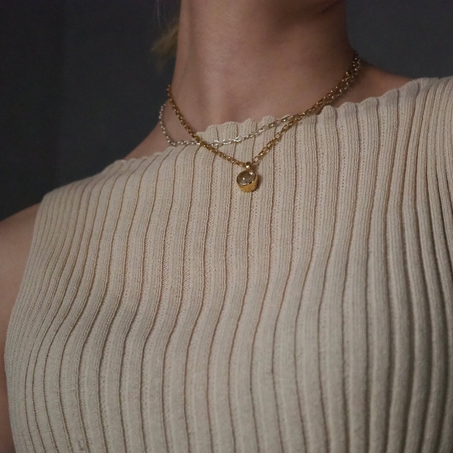q dot L necklace