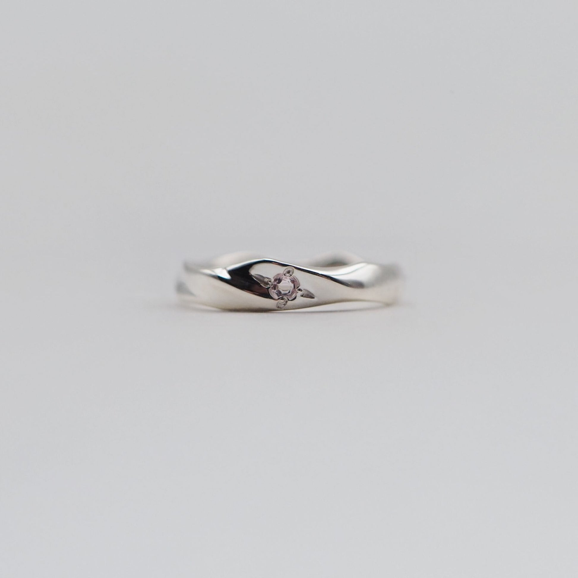 SDG ring Morganite (4月誕生石) ¥2400