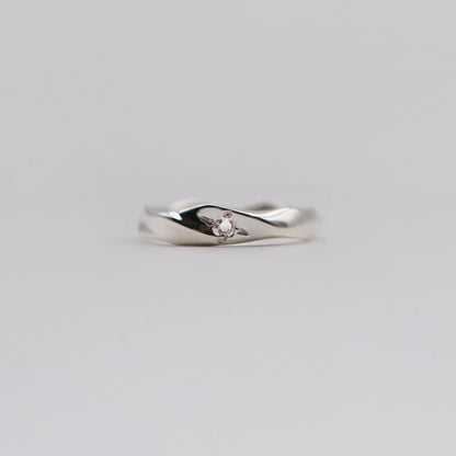 SDG ring Diamond (4月誕生石) ¥7700