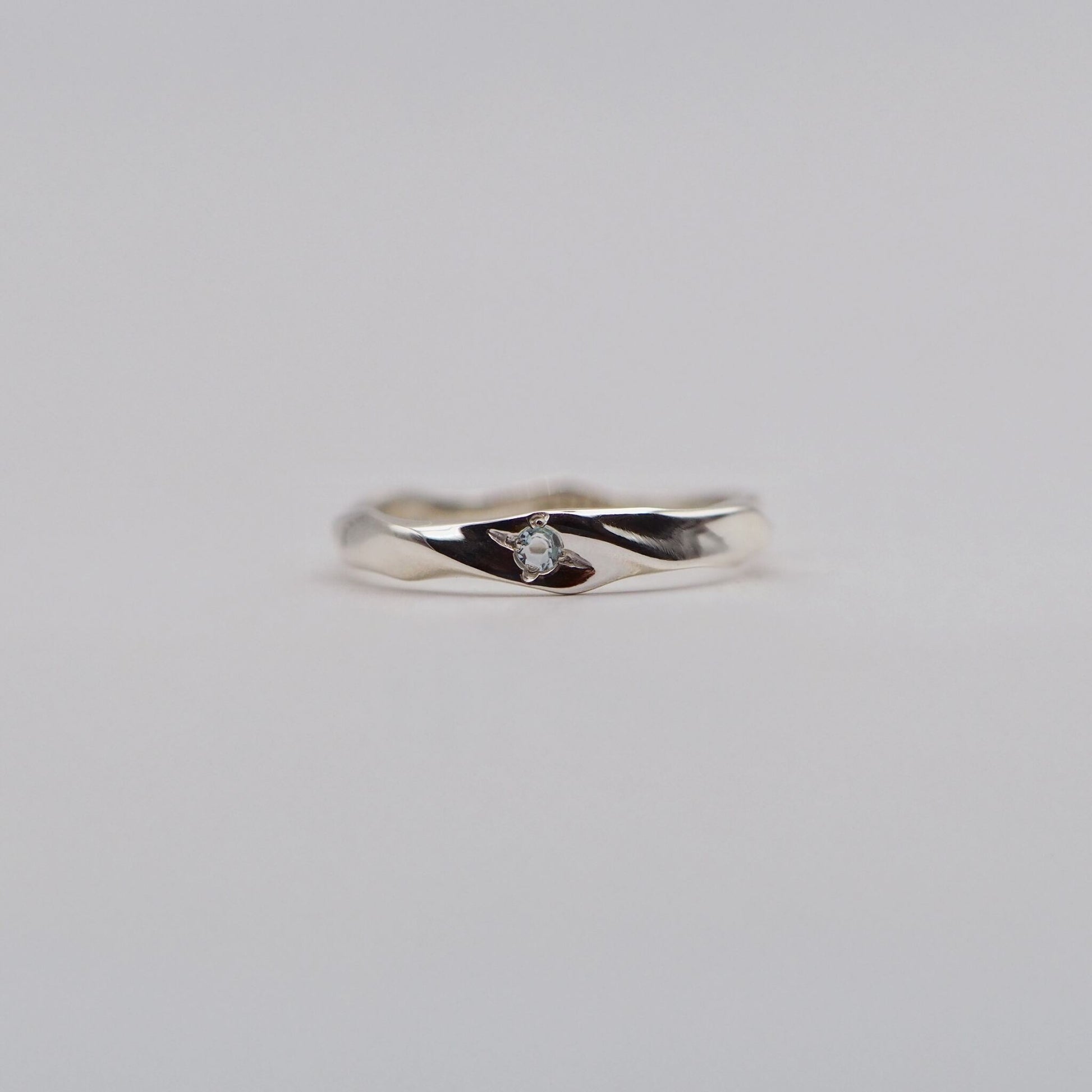 SDG ring Aquamarine (3月誕生石) ¥2500