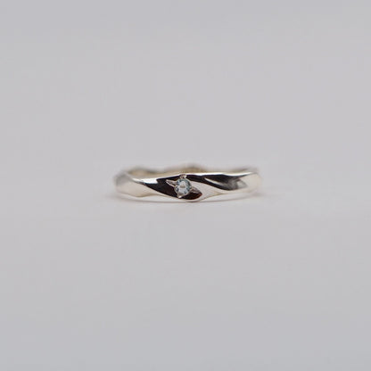 SDG ring Aquamarine (3月誕生石) ¥2500