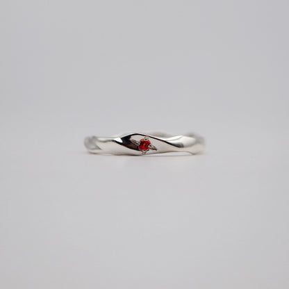 SDG ring Garnet (1月誕生石) ¥2500