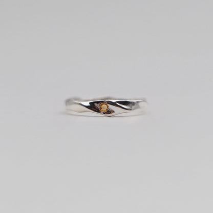 SDG ring Citrin (11月誕生石) ¥2500